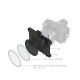 SmallRig Kit Matte Box avec filtres CPL et VND - 5011
