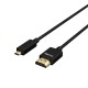 SmallRig HDMI 4K ultra-slim (D à A) 100cm - 4795