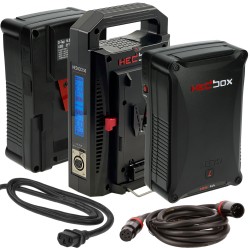 HedBox kit 2x Nero-L 195Wh avec chargeur total 390Wh