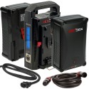 HedBox Kit 2x Nero-L 195Wh mit Ladegerät insgesamt 390Wh