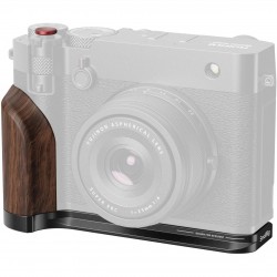 SmallRig L-Form Platte mit Holzgriff für Fujifilm GFX100RF (Schwarz) - 5266