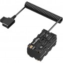 SmallRig câble d’alimentation D-Tap vers double batterie factice NP-F - 4884