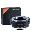 Adaptateur d'objectif pour Panasonic Olympus Micro M4/3 mount