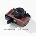 SmallRig Kit Ledere Tasche für Nikon Z f (braun) - 5096