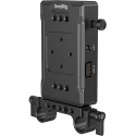 SmallRig plaque batterie V-Mount (version basique) avec pince double tige - 3498B