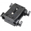 SmallRig Grundplatte mit Doppelklammer für 15mm-Stange - 1798