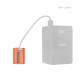 SmallRig batterie rechargeable USB-C pour Sony NP-FW50 (Orange) - 4965