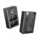 SmallRig kit 2x batterie et chargeur EN-EL15 pour appareil photo - 3820B