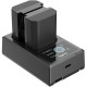 SmallRig kit 2x batterie et chargeur pour Sony NP-FZ100 - 3824B