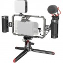 SmallRig kit vidéo All-in-one pour smartphone avec éclairage - 3384C