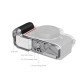 SmallRig plaque en L avec poignée en silicone pour Nikon Z f (argent) - 5706