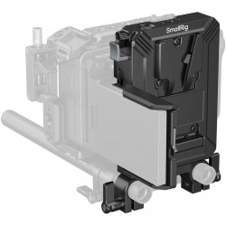 SmallRig kit de plaque de montage batterie V-Mount pour tiges 15mm LWS - 5226