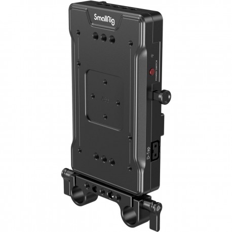 SmallRig plaque de montage avancée V-Mount avec double pince tige 15mm - 3203B