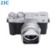 JJC Pare-soleil pour Fujifilm XF 23mm/27mm F2.8 Argent