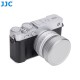 JJC Pare-soleil pour Fujifilm XF 23mm/27mm F2.8 Argent