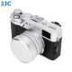 JJC Pare-soleil pour Fujifilm X100VI / X100V – Argent