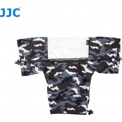 JJC Regenschutzhülle für DSLR mit Objektiv - Camouflage Grau