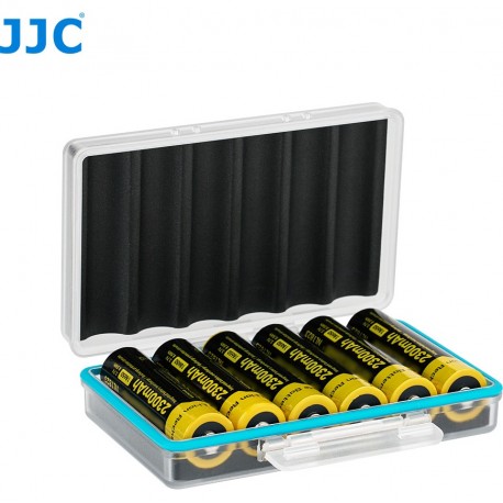 JJC Akku-Schutzbox für 6x 18650 Akkus