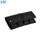 JJC Étui de rangement pour 4 batteries et cartes SD