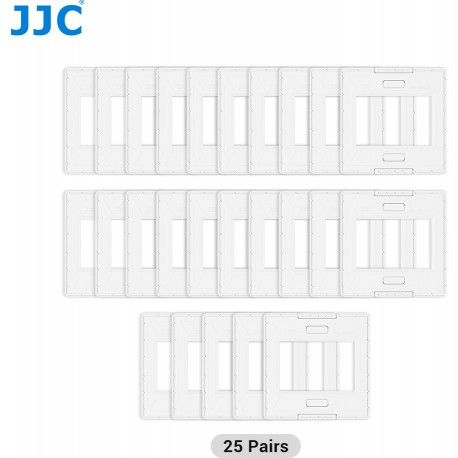 JJC Cadres diapositives pour film 135 - 25 pièces