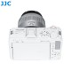 JJC Cache griffe porte-accessoires pour Canon (blanc)