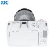 JJC Cache griffe porte-accessoires pour Canon (blanc)