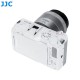 JJC Cache griffe porte-accessoires pour Canon (blanc)