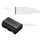SmallRig Batterie USB-C pour Canon LP-E6P - 5298