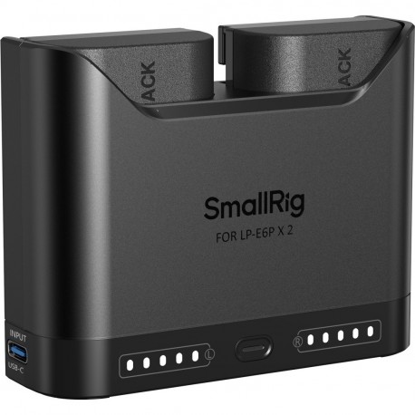 SmallRig Turbo Ladeset für LP-E6NH Akkus - 5484