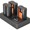 SmallRig Kit 3 batteries et chargeur Nikon EN-EL15c - 6018
