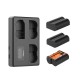 SmallRig Kit 3 batteries et chargeur Nikon EN-EL15c - 6018