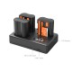 SmallRig Kit 3 batteries et chargeur Nikon EN-EL15c - 6018