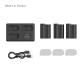 SmallRig Kit 3 batteries et chargeur Nikon EN-EL15c - 6018