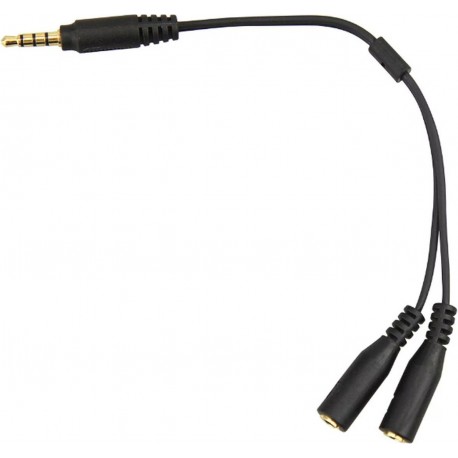 JJC Audio-Adapter 3,5 mm für Kopfhörer und Mikrofon