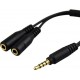 JJC Audio-Adapter 3,5 mm für Kopfhörer und Mikrofon