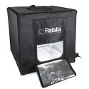 Rafalia Mini studio photo 80x80cm à LED inclus 2 fonds