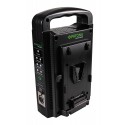 Patona Dual Ladegerät für V-Mount inkl. 4-Pin XLR cable